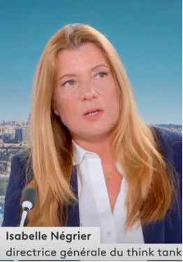 Intervention d&rsquo;Isabelle Négrier sur Franceinfo